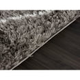 thumbnail image 4 of LBaiet 5' x 7' Gray and White Geometric Diamond Rectangular Shag Area Throw Rug, 4 of 4