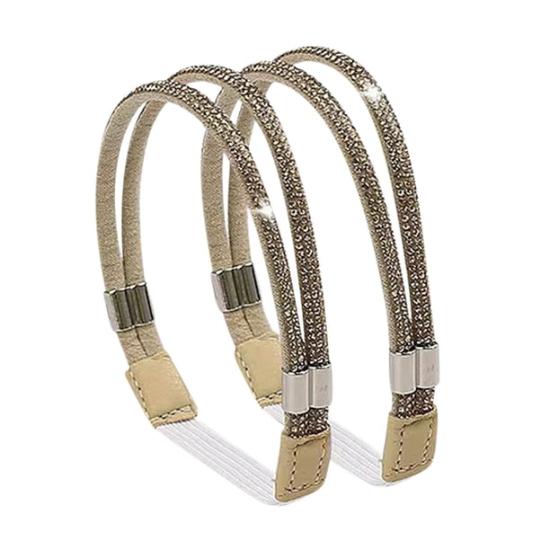 Correa de Tobillo Tacones Elásticos de Tacones Altos, Reemplazo de la Correa de Tobillo para Tacones Altos, Correa de Tobillo Elástica de Strass, Correa de Tobillo Elástica de Tacones Altos