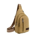 thumbnail image 2 of Messenger bag for Men,Small Sling Crossbody Backpack Shoulder Bag for Men Women,Canvas Strap Backpack Sling Bag, 2 of 8