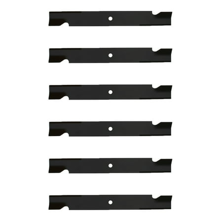 08899100 Qty 6: Notched High Lift Mower Blade Fits Ariens