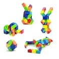 thumbnail image 1 of Magic Snake Ruler Cube Puzzle, Twist Folding Toy, 1 of 1