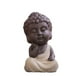thumbnail image 3 of Adorno Hecho de Té, Bebida Decoración para hogar, Miniatura - Blanco perfecl Pequeña estatua de Buda, 3 of 6