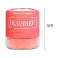 thumbnail image 2 of FcBaudy Blush for Cheeks, Rose Powder Blush Loose Powder Blush Cushion Blush Natural Blush Bright Shimmer Cheek Blush Highly Pigmented Blush Makeup Easy Makeup Blush For All Day Wear A blush, 2 of 2