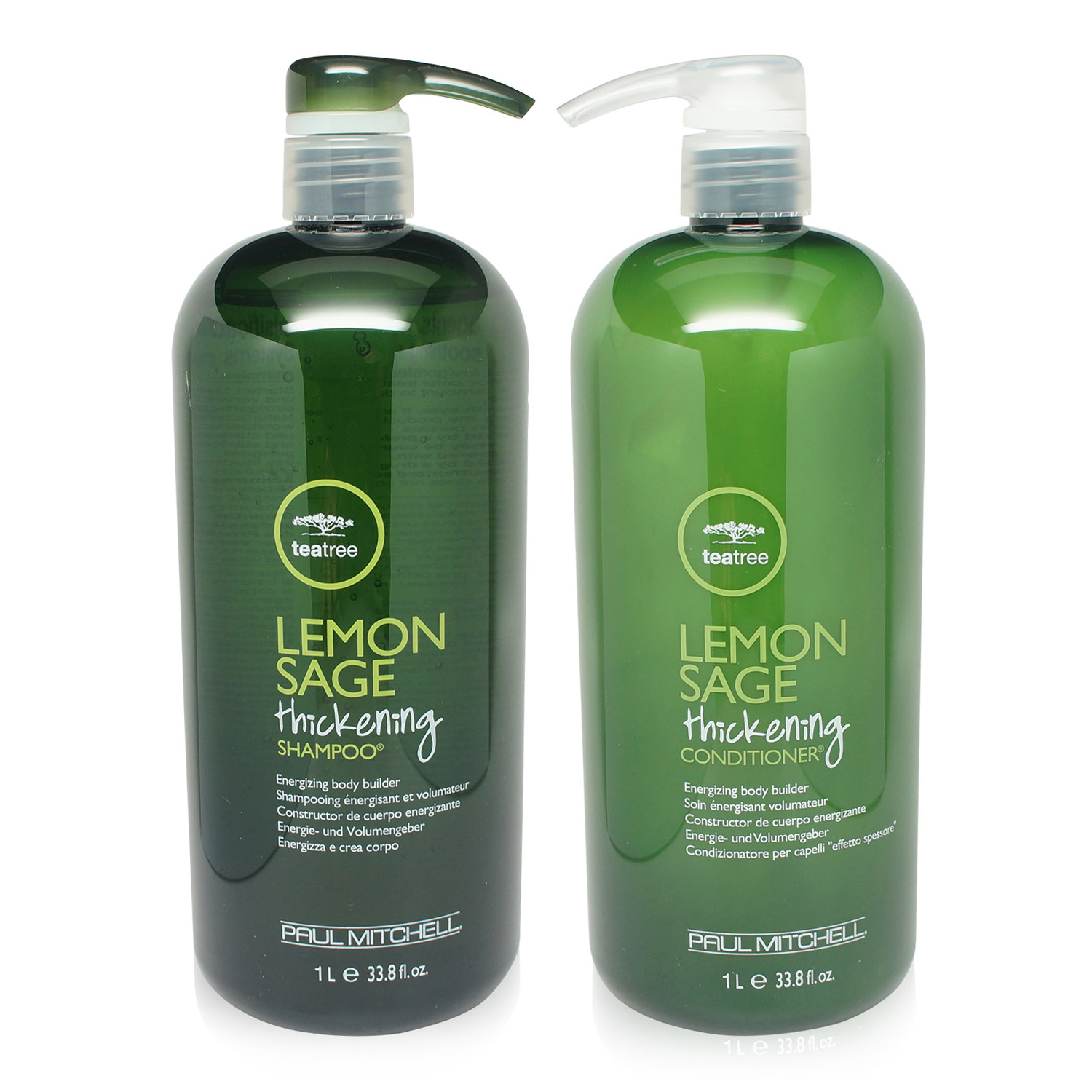 Paul Mitchell Tea Tree Lemon Sage Thickening Shampoo and Conditioner 33