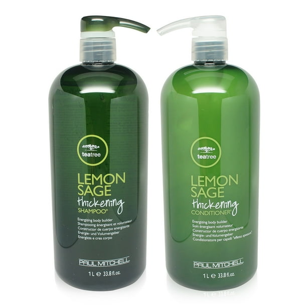 Paul Mitchell Tea Tree Lemon Sage Thickening Shampoo and Conditioner 33.8 oz. Combo Pack