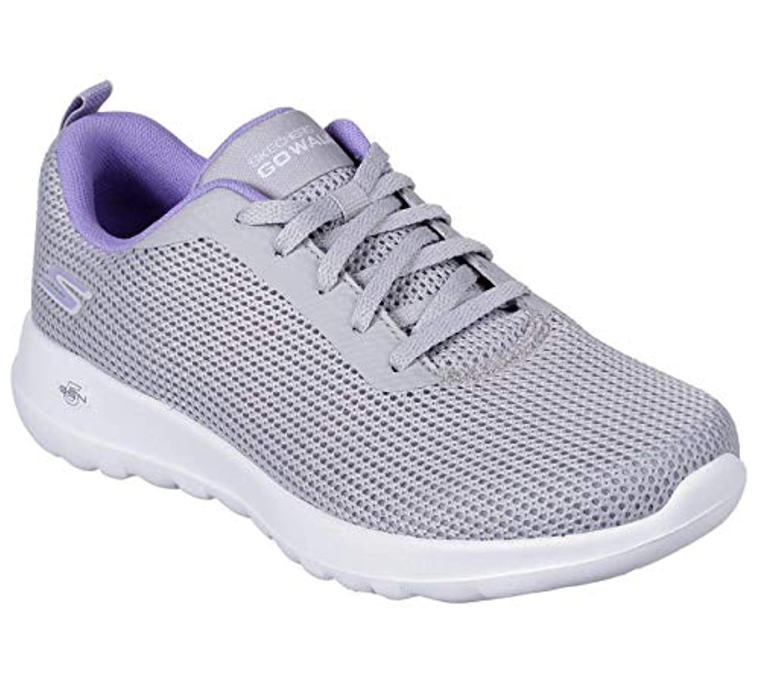 Skechers GO Walk Joy Upturn Womens Sneakers Gray/Purple 9.5 - Walmart.com