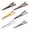 Antique Silver, variant on 2 Pcs Tie Clips for Men Tie Bar Clip Set for Regular Ties Necktie Wedding Business Tie Pin Clips