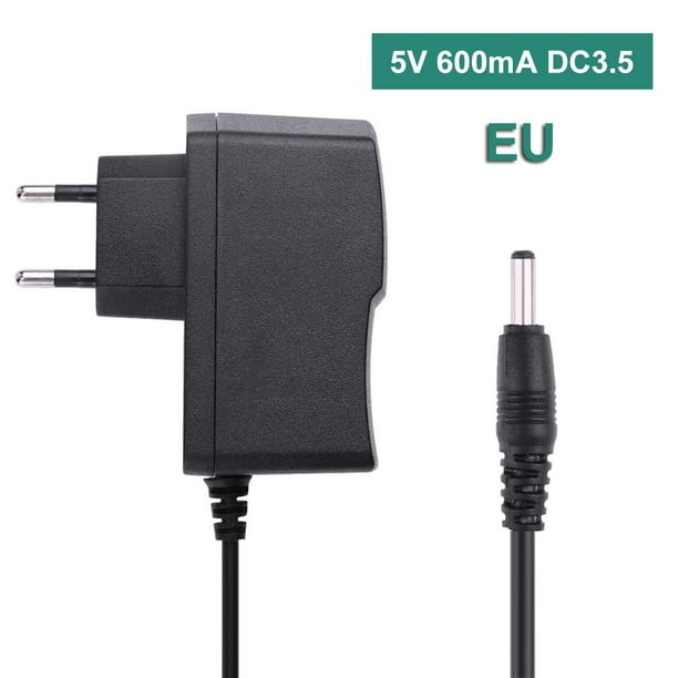 Cargador adaptador de fuente de alimentación 5V 600mA DC3.5x1.35 para enrutador TP-LINK (UE) Tmvgtek 2ur0ga7bf4xj6mn2D02
