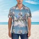 thumbnail image 2 of Fotbe Horses Running Through The Water Camisa Hawaiana para Hombre Unisex – Camisa Casual de Verano con Botones de Manga Corta de Algodón y Lino,X-Large, 2 of 7
