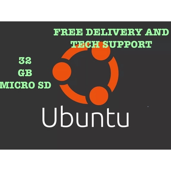 Ubuntu 32Gb Micro Sd Free Shipping Tech Support