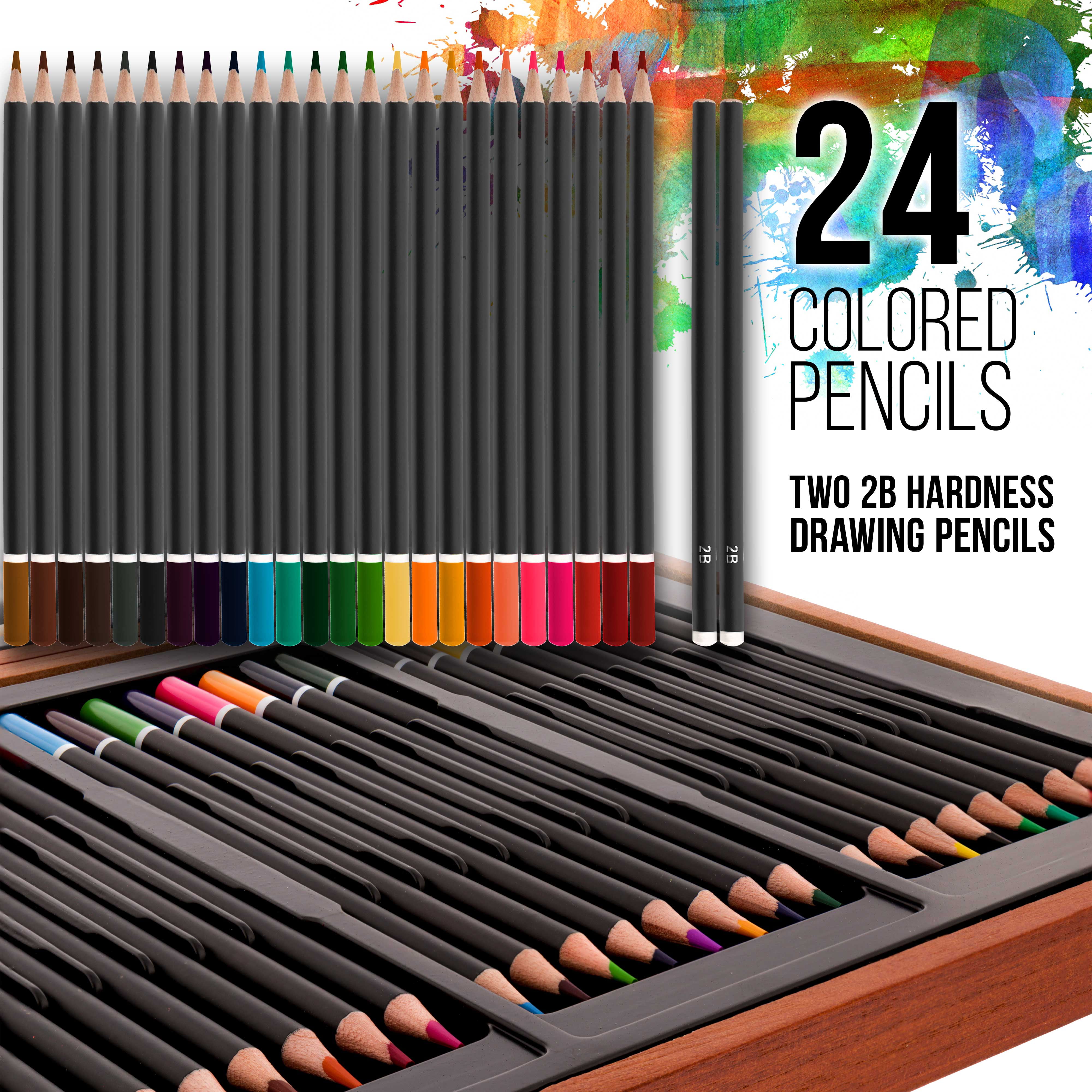 Buy Color More 143 Piece Deluxe Art Set,Paint Set in Portable Wooden  Case,Professional Art Kit,Art Supplies for Adults,Teens and Artist,Painting, Drawing & Art Supplies Online at desertcartSINGAPORE