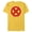 Yellow, variant on Marvel Melting X-Men Logo Paint Drip - Short Sleeve Blended T-Shirt for Adults - Customized-Yellow