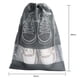thumbnail image 2 of 10 Bolsas para zapatos Juego de bolsas para zapatos de lana impermeables a prueba de polvo con ventana de visualización y cordón para zapatos/zapatillas de deporte/botas/sandalias/zapatos de niños, 2 of 5