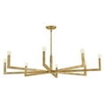 thumbnail image 3 of 45049HB Hinkley Lighting Ezra - 40W 8 LED Large Chandelier-9 Inches Tall and 50 Inches Wide-Heritage Brass Finish, 3 of 9