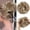 Bahama Beige, variant on Jinswick Large Messy Bun Hair Piece Wavy Curly Scrunchies Synthetic Chignon Ponytail Hair Extensions Thick Updo Hairpieces for Women