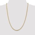 thumbnail image 2 of Solid 14k Yellow Gold Big Heavy 2.3mm Franco Chain Necklace 18" - with Secure Lobster Lock Clasp, 2 of 5
