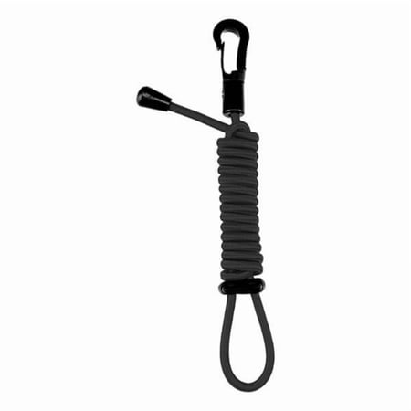 harayaa 2xStretchable Paddle Strap Retractable Bungee Cord for Kayaking Tools Scaffold Black
