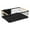 Black, variant on Kitchen Drain Rack Dish Drainer 415 X 305 Cm Matt Black Stainless Steel Tray with Integrated Cutlery Holder