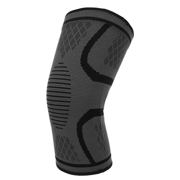 Knee Compression Sleeves Black Breathable NonSlip Protection Knee Support Brace for Men Women(L )