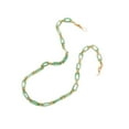 thumbnail image 4 of Cadena para gafas de sol de acrílico, cordón para gafas de sol, correa para gafas versátil a la moda, cordón para gafas para cosplay, accesorios de Verde, 4 of 8