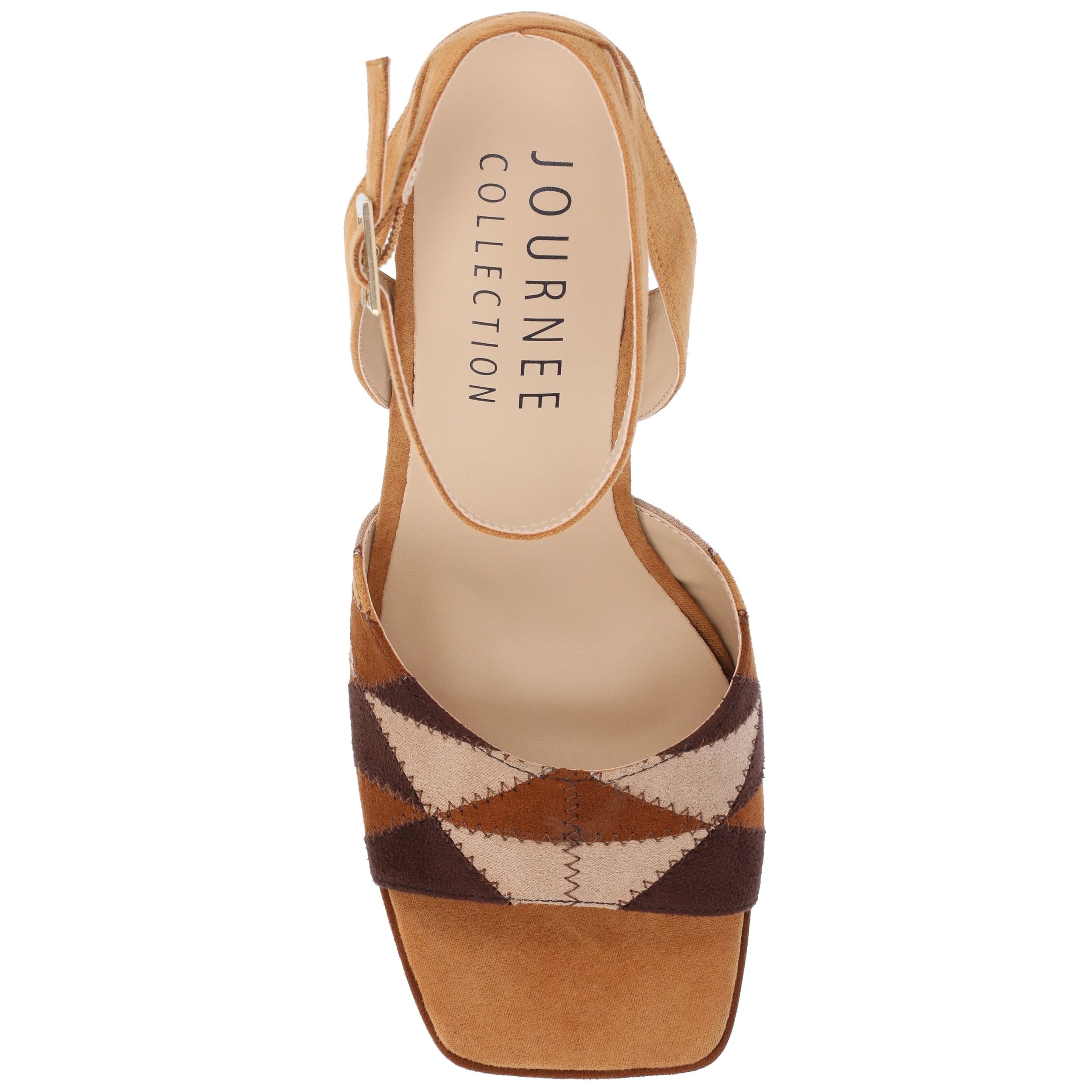 Journee Womens Asherby High Heel Platform Sandals
