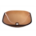 thumbnail image 1 of Dawn Kitchen GVB84010SQ Tempered Glass Wash Basin-Square Shape, 1 of 1