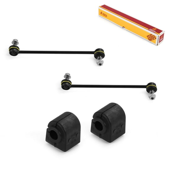 Metrix Premium Chassis Parts - 4 PC L/R Front Sway Bar Stabilizer End Link & Stabilizer Bar Bushing Kit Fits 05-10 Chevrolet Cobalt, 05-06 Pontiac Pursuit, 07-10 G5, K80252 K201614