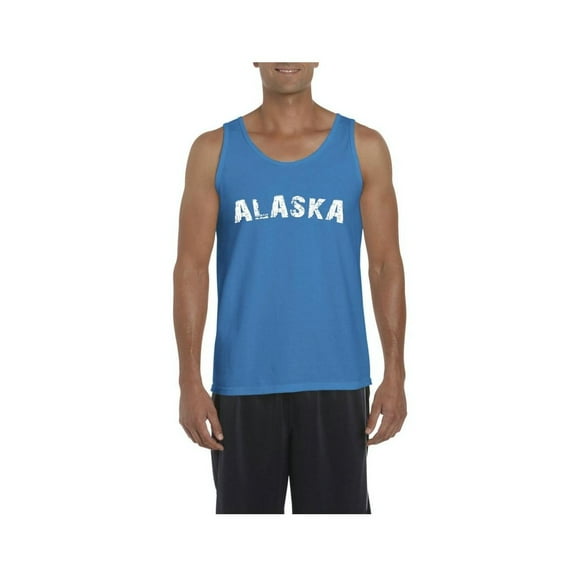 MmF - Men's Tank Top for Men, up to Men Size 3XL - Alaska
