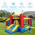 thumbnail image 3 of Gymax Kids Gift Inflatable Bounce House Slide Jumping w/480W Blower, 3 of 8