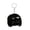 A001- Black, variant on Cat Plush Stuffed Animals, Mini Square Gray Cat Plushies, Soft Plush Keychain, Adorable Cartoon Kitty Bag Decor Pendant