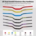 thumbnail image 3 of Handlebar 31.8MM Mountain Cycling Handlebar Aluminum Alloy Riser Handlebar 55MM Rise 780MM Length Cycling Bar with Matte Surface, 3 of 7
