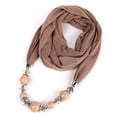 thumbnail image 4 of Guardoinrt Collier Foulard Bague Tendance Perles Inodores Résistantes à l'Usure Bleu, 4 of 6