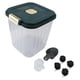 thumbnail image 1 of Rice Storage Container with Wheels, Airtight, Large Capacity, Dustproof and Moisture-Proof, Food Grade, for Corn Grains, Size L, 50L, 1 of 4