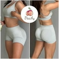 thumbnail image 6 of JGS1996 Women's Workout Gym Shorts Mid Waisted Butt Lifting Hidden Scrunch Butt Seamless Impact Booty Biker Shorts Tummy Control, 6 of 6