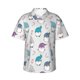 thumbnail image 1 of Balery cute winter Gnome Camisas hawaianas de manga corta para hombre, camisas playeras de corte holgado, camisas de vacaciones con botones,Medium, 1 of 7