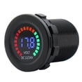 thumbnail image 3 of Labymos DC 12V Car Motorcycle Boat Digital LED Panel Voltage Display Volt Meter Voltmeter, 3 of 8