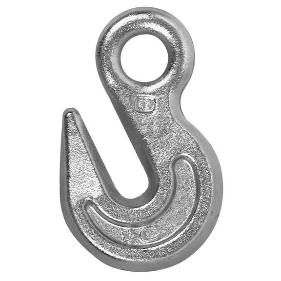 T9001424 Eye Grab Hook, Zinc-Plated, 1/4-In. - Quantity 1