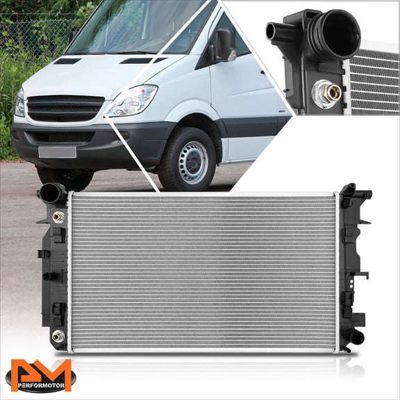 PM PERFORMOTOR for 07-14 Freightliner/Dodge/Mercedes-Benz Sprinter 2500 3500 Radiator DPI-13254