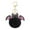 Black, variant on 2pcs Halloween Bat Keychain Plush Fuzzy Cute Accessory for Purse Backpack Car Keys Party Gift