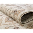 thumbnail image 5 of 2.5' x 10' Ivory and Brown Bohemian Floral Rectangular Rug Runner, 5 of 8