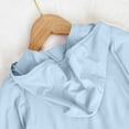 thumbnail image 6 of Girls Zip Up Cropped Hoodies Long Sleeve Sweatshirts Kids Summer Casual Lightweight Jacket with Pockets Sun Protection Jacket 1-13Y, 6 of 8