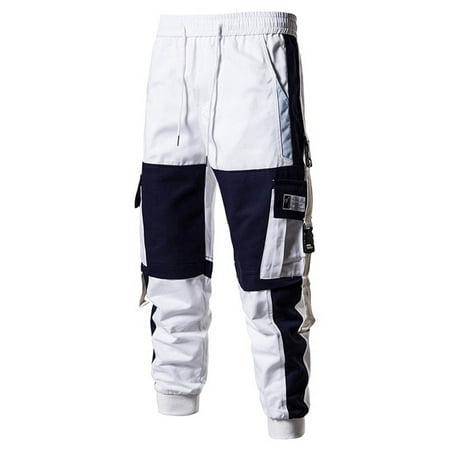 

CALAFEBILA 2022 Merry Christmas Casual Pants Men s Zippered Pocket Cargo Pants Corset Leg Pants Wide Drawstring Elastic Waist Sports Small Foot Pants Plus Size Tops For Women & Men
