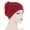 87_Red, variant on Lroveb Turbans for Women Head Wrap Hijab Solid Beading India Hat Muslim Ruffle Chemo Beanie Cap Hat