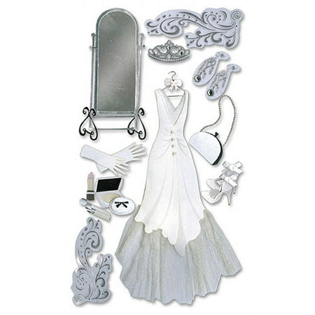 Jolee's Boutique Dimensional Stickers, W