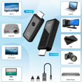 thumbnail image 3 of Transmisor y Receptor Inalámbrico Compatible con de 30 M, Decodificación 4K, Salida 1080P, 2,4 G/5 G, Plug & Play., 3 of 5