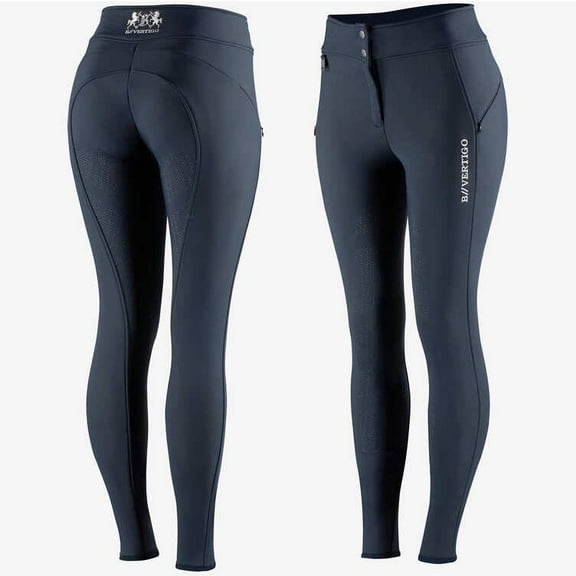 B Vertigo Ladies Justine Thermo Silicone Full Seat Breeches