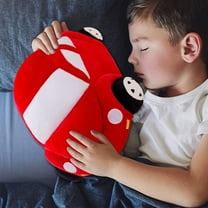 30*15cm Car Plush Stuffed Doll, Soft Cute Car Model Toy, Car Shaped Plush Pillow, Car Shaped Cushion Birthday Gift, Plush Pillow,Tractor Pillow Sofa Cushion Gift for Kids & Adult