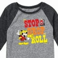 thumbnail image 3 of Disney - Firefighter Mickey - Stop, Drop, & Roll - Toddler & Youth Raglan Graphic T-Shirt, 3 of 5