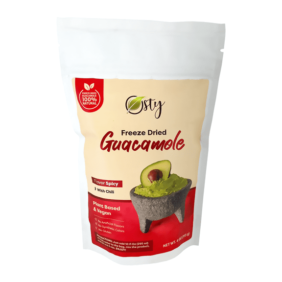 Osty freeze dried Guacamole Spicy