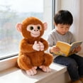 thumbnail image 4 of BotaniNest Cute Monkey Doll Soft Stuffed Animal For Kids Perfect For Home And Birthday Celebrations, 4 of 4